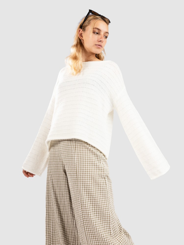 Вязаный свитер Rhythm Baklava Knit Strickpullover, white
Вязаный свитер Rhythm Baklava Knit Strickpullover, white
