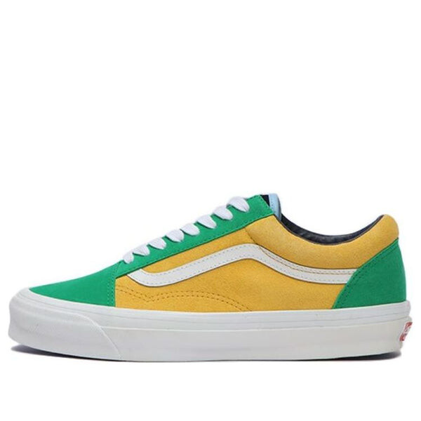 Кроссовки og old skool lx 'off the wall green yellow' Vans, желтый
Кроссовки og old skool lx 'off the wall green yellow' Vans, желтый