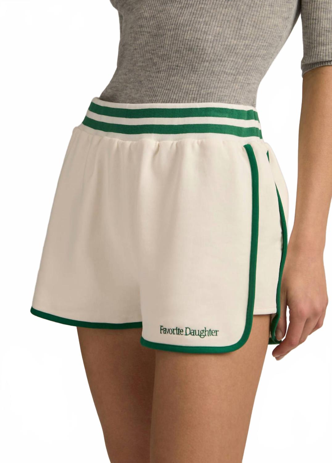 Женские шорты «Лиги плюща» цвета слоновой кости Favorite Daughter, слоновая кость
Женские шорты «Лиги плюща» цвета слоновой кости Favorite Daughter, слоновая кость