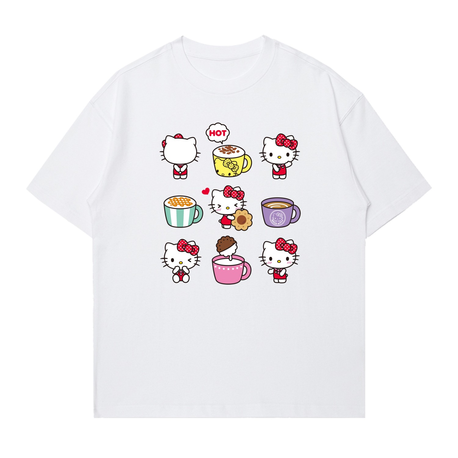 Футболка Hello Kitty SS25 Unisex Sanrio, белый
Футболка Hello Kitty SS25 Unisex Sanrio, белый