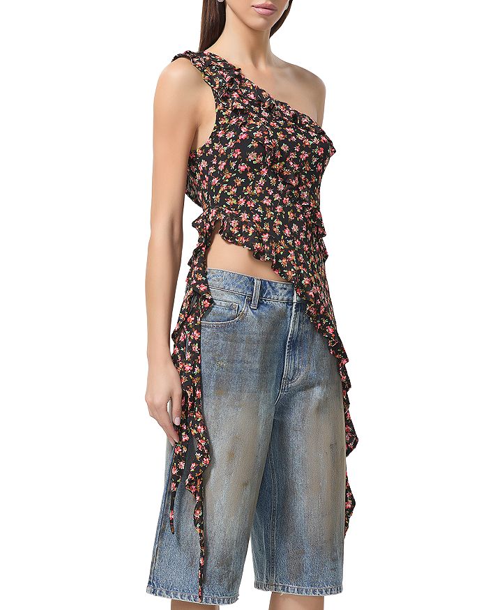 Топ Vivica на одно плечо с оборкой AFRM, мультиколор
Топ Vivica на одно плечо с оборкой AFRM, мультиколор