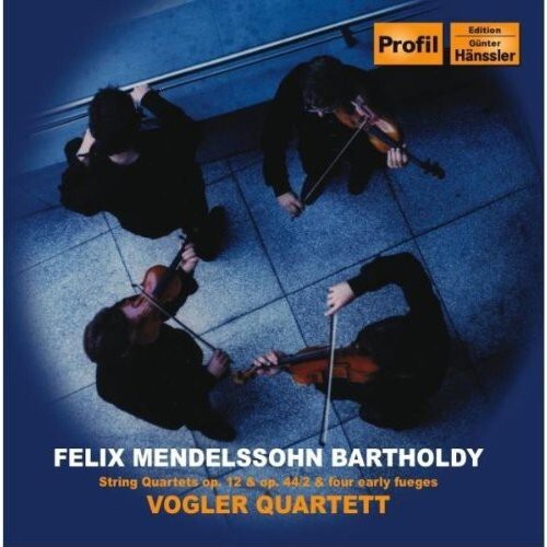 CD диск Mendelssohn / Vogler Quartett: String Quartets
CD диск Mendelssohn / Vogler Quartett: String Quartets