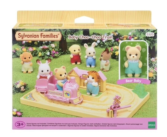 Sylvanian Families, коллекционные фигурки, набор локомотивов для детского сада
Sylvanian Families, коллекционные фигурки, набор локомотивов для детского сада