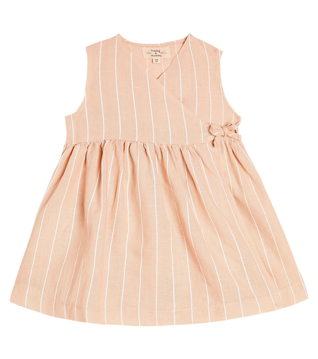 Детское платье из льна и хлопка Il Gufo, розовый
Детское платье из льна и хлопка Il Gufo, розовый