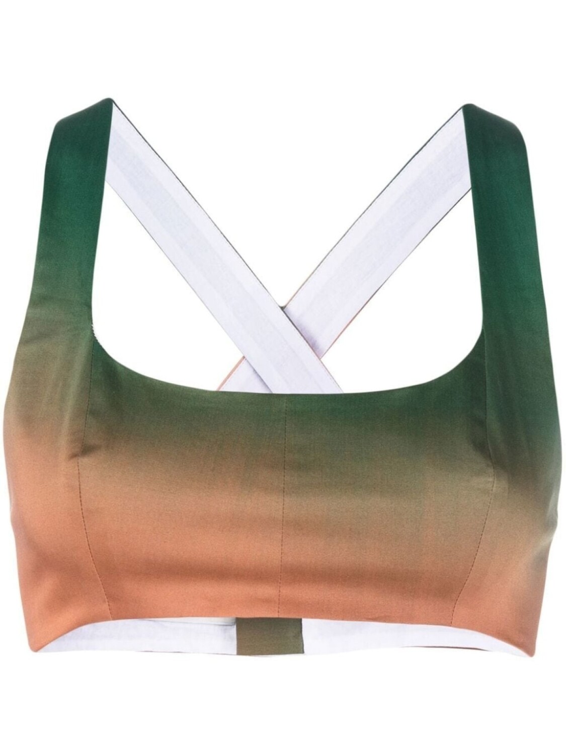 Philosophy Di Lorenzo Serafini gradient-effect cropped top, коричневый
Philosophy Di Lorenzo Serafini gradient-effect cropped top, коричневый