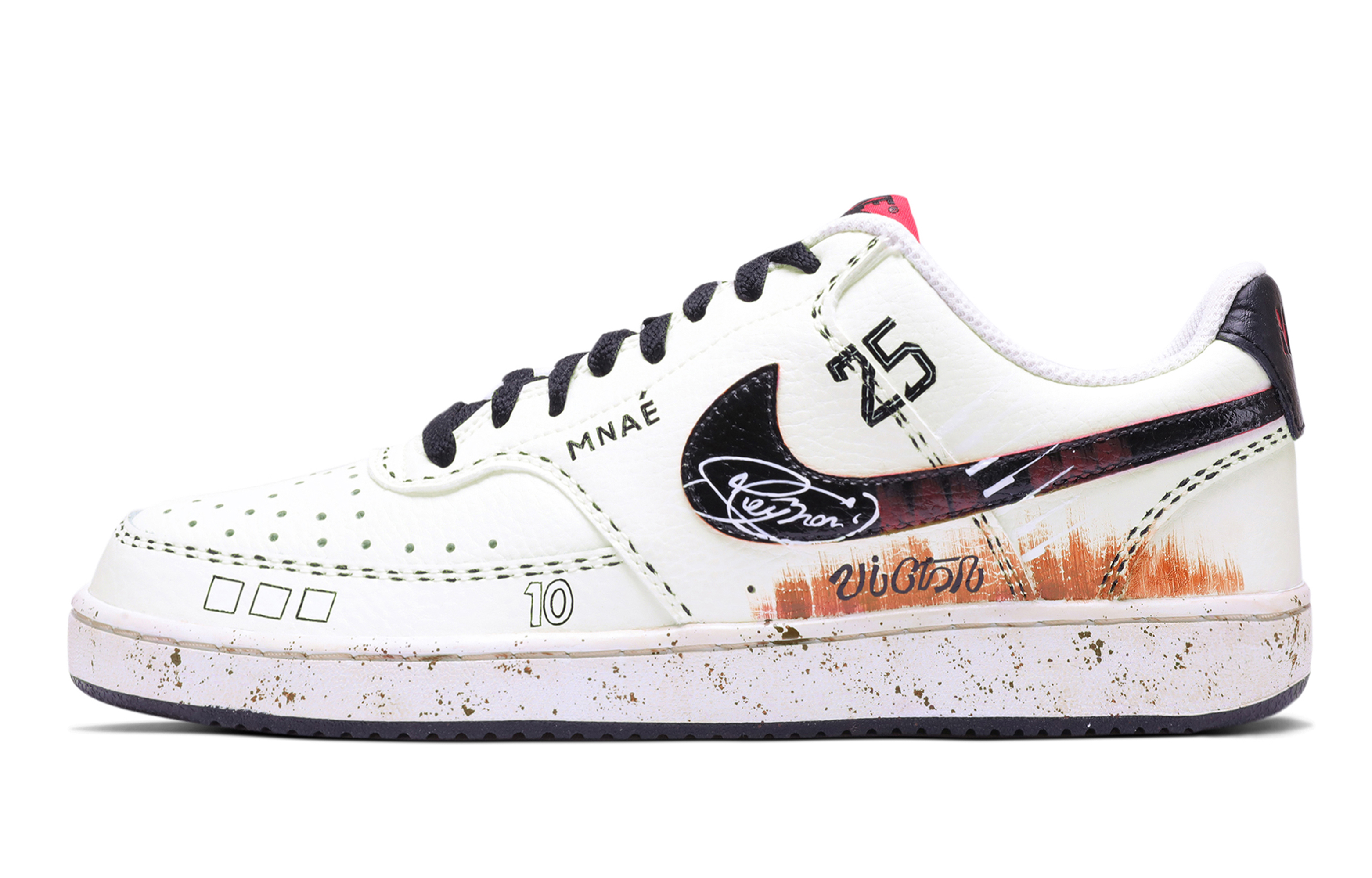 Nike Кроссовки Court Vision 1 Apostles для скейтбординга, износостойкие, низкие, мужские, черно-белые 
Nike Кроссовки Court Vision 1 Apostles для скейтбординга, износостойкие, низкие, мужские, черно-белые