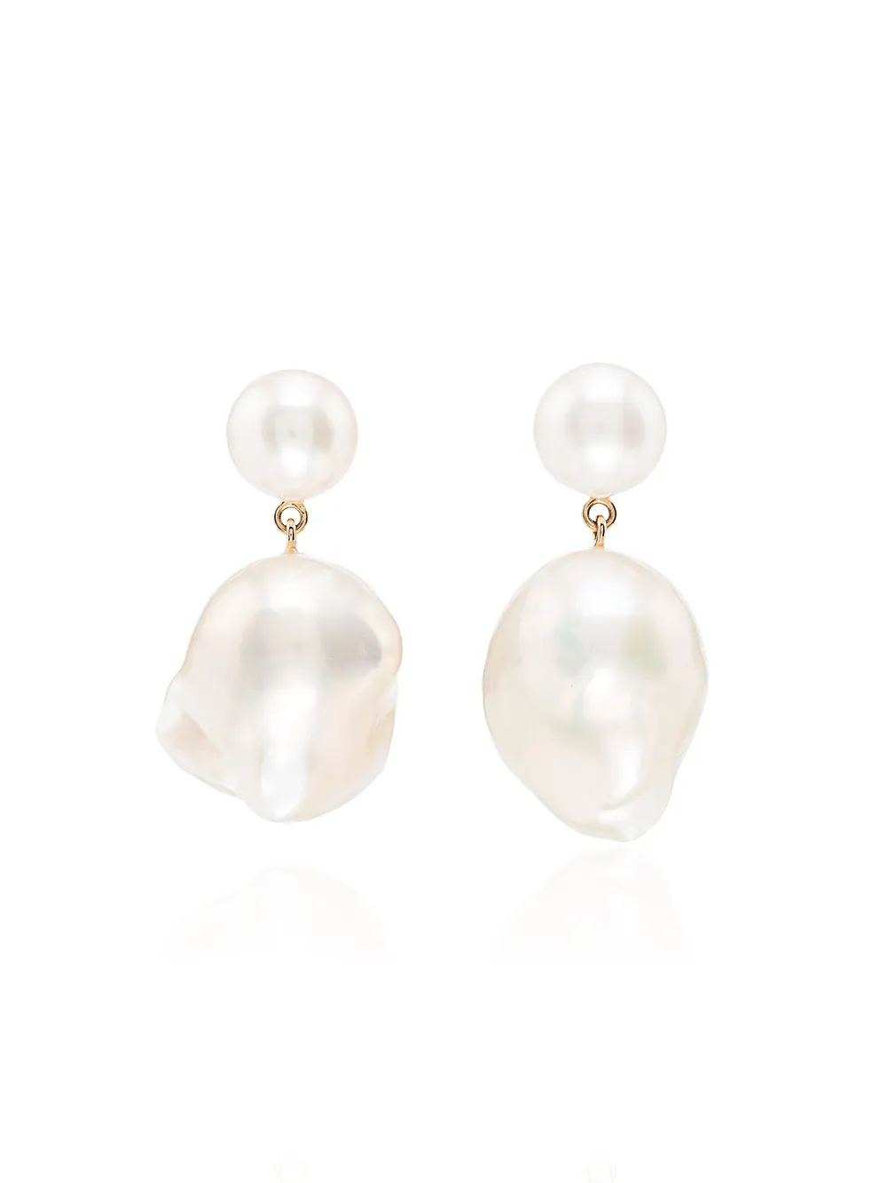 Золотые серьги-подвески Venus с жемчугом Sophie Bille Brahe
Золотые серьги-подвески Venus с жемчугом Sophie Bille Brahe