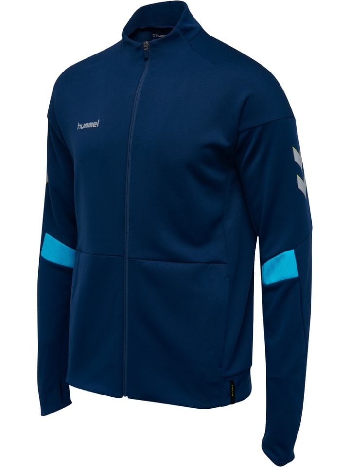 Тренировочная куртка "Tech Move Poly Zip Jacket" синего цвета Hummel
Тренировочная куртка "Tech Move Poly Zip Jacket" синего цвета Hummel