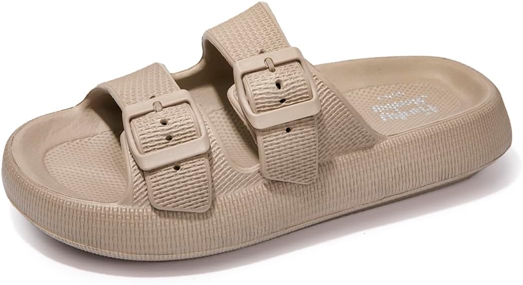 Унисекс сандалии FUNKYMONKEY EVA с комфортной подошвой, толстой подошвой, регулируемыми двойными пряжками, водонепроницаемые, с мягкой подошвой, Light Coffee
Унисекс сандалии FUNKYMONKEY EVA с комфортной подошвой, толстой подошвой, регулируемыми двойными пряжками, водонепроницаемые, с мягкой подошвой, Light Coffee