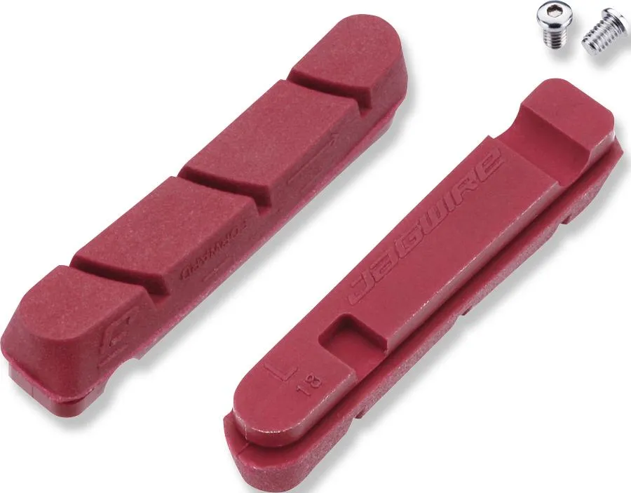 Вставки тормозных колодок Road Pro для влажных условий Jagwire, Red
Вставки тормозных колодок Road Pro для влажных условий Jagwire, Red