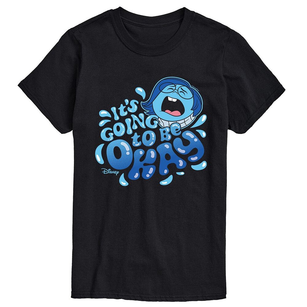 Мужская футболка с графическим рисунком Disney/Pixar’s Inside Out 2: «Печаль будет хорошо» Disney / Pixar, черный
Мужская футболка с графическим рисунком Disney/Pixar’s Inside Out 2: «Печаль будет хорошо» Disney / Pixar, черный