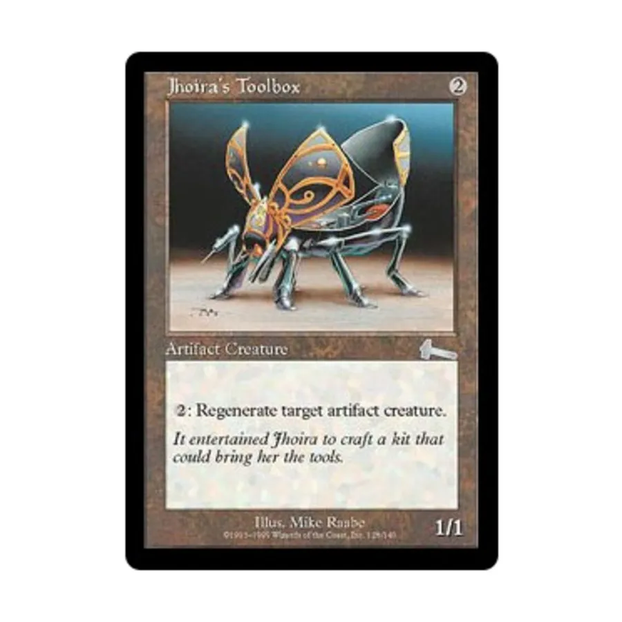 CCG Ящик для инструментов Джойры (U), MTG - Urza's Legacy
CCG Ящик для инструментов Джойры (U), MTG - Urza's Legacy