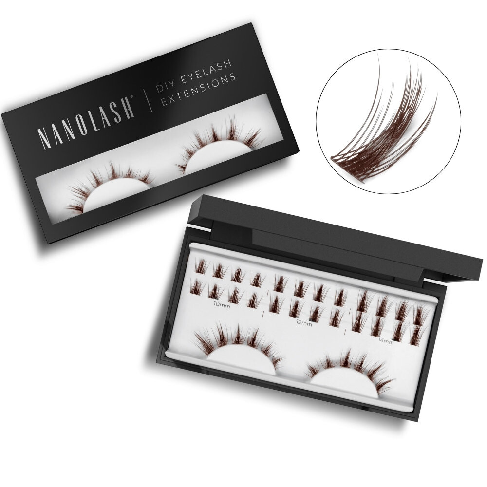 Коричневые клеевые ресницы для самостоятельного нанесения DIY FLIRTY Nanolash
Коричневые клеевые ресницы для самостоятельного нанесения DIY FLIRTY Nanolash