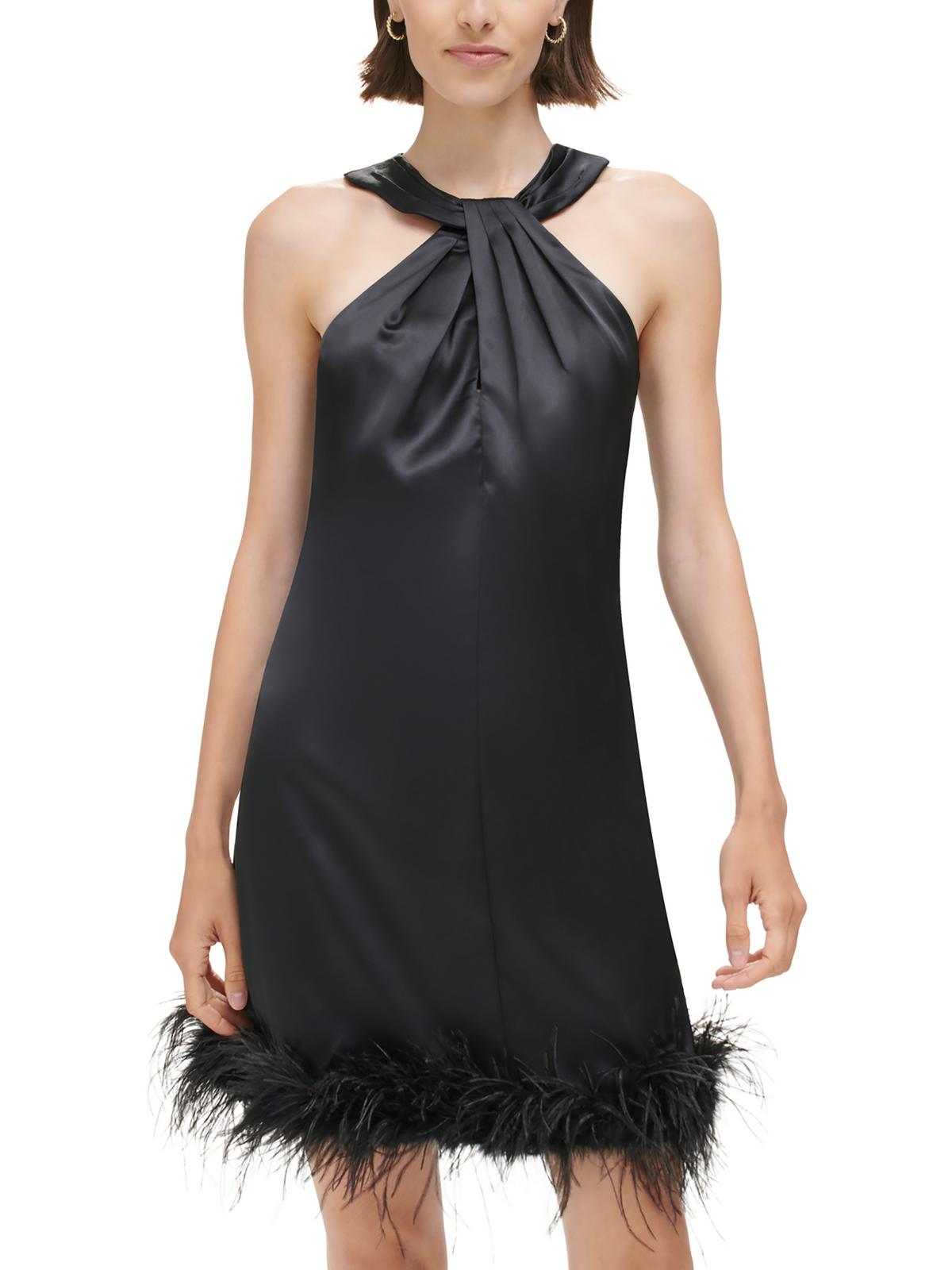 Женское платье без рукавов с бретелью через шею Eliza J, черный
Женское платье без рукавов с бретелью через шею Eliza J, черный