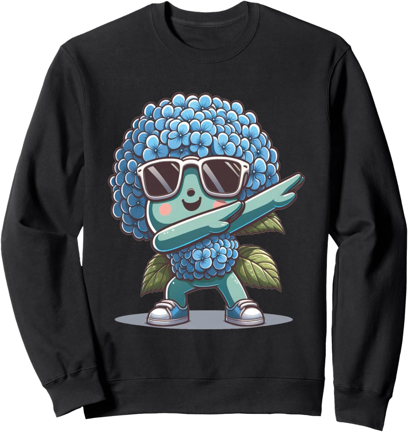 Футболка с изображением танцующей гортензии и цветов гортензии Dustwear Design - Dab And Dab, черный
Футболка с изображением танцующей гортензии и цветов гортензии Dustwear Design - Dab And Dab, черный