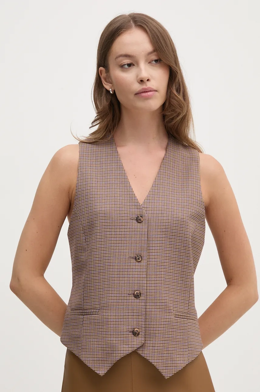 Жилет с добавлением шерсти PFGRATIFIANT La Petite Française, бежевый
Жилет с добавлением шерсти PFGRATIFIANT La Petite Française, бежевый