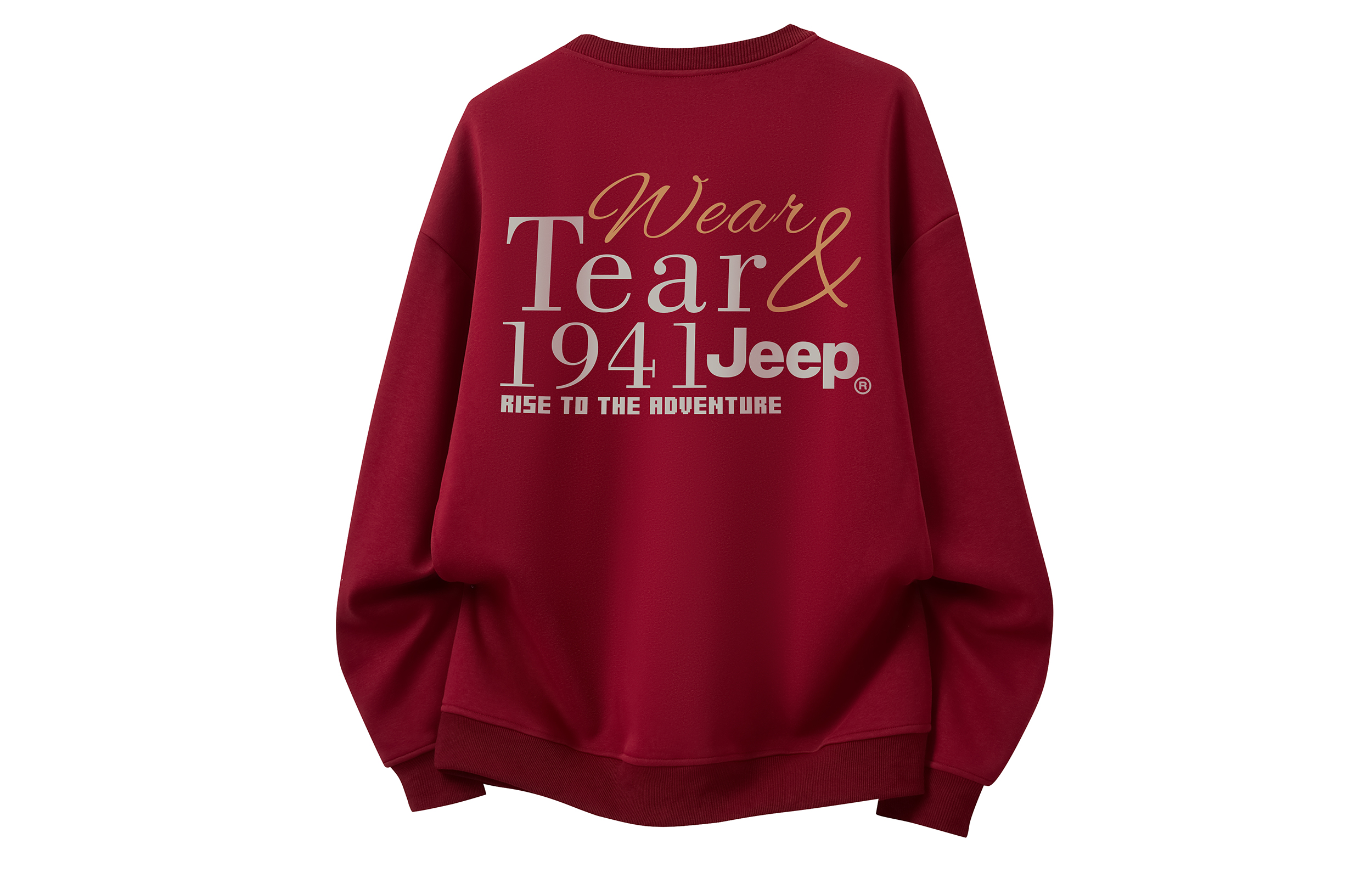 Свитшот Unisex Crew Neck Moderate Regular Jeep, burgundy
Свитшот Unisex Crew Neck Moderate Regular Jeep, burgundy