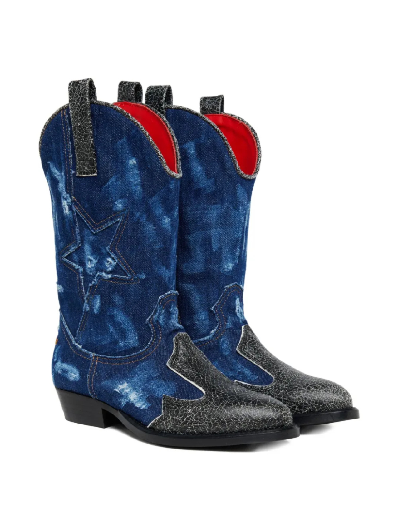 DSQUARED2 KIDS джинсовые ботинки, синий
DSQUARED2 KIDS джинсовые ботинки, синий