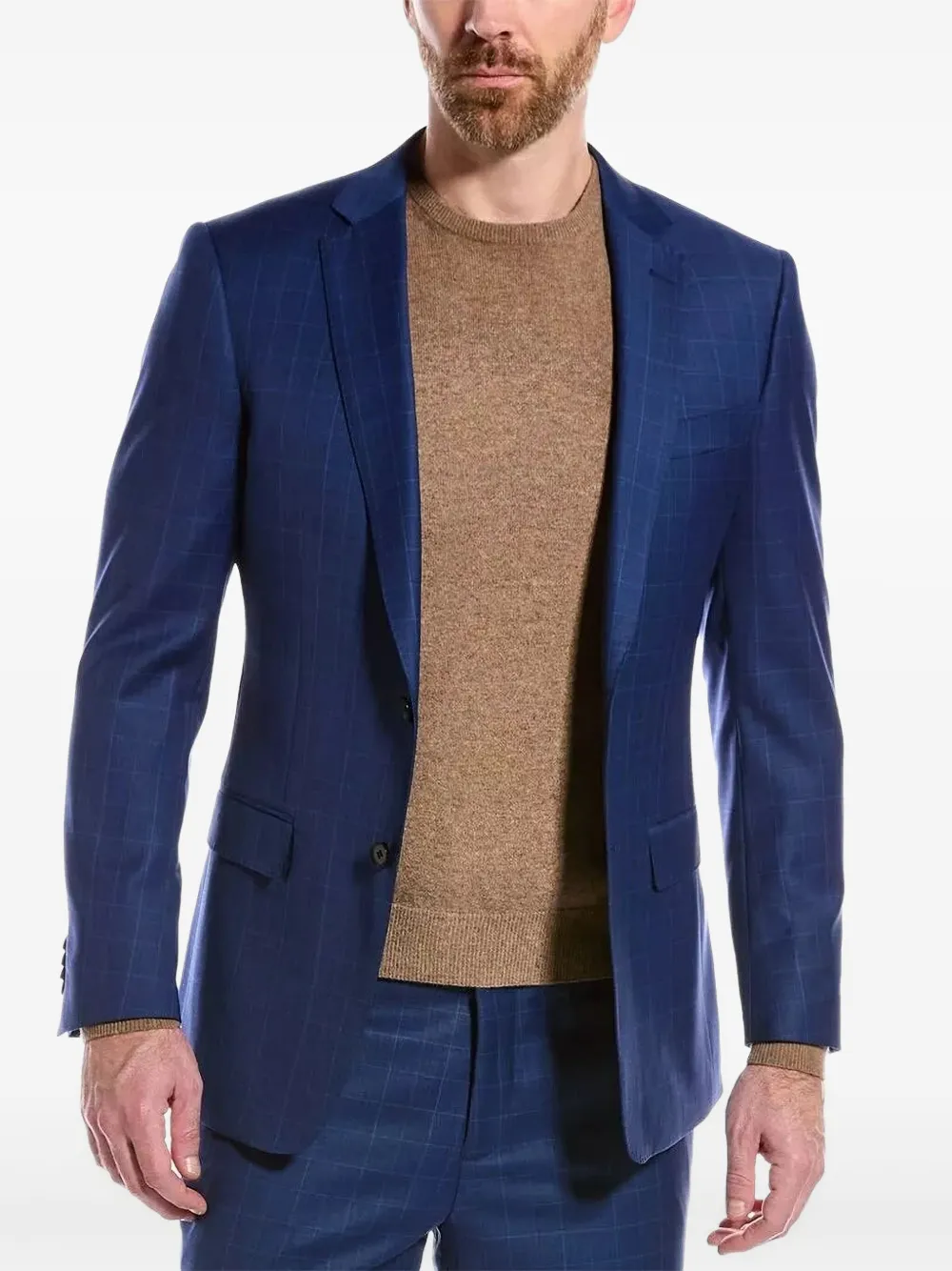 Клетчатый костюм узкого кроя Cavalli Class, синий
Клетчатый костюм узкого кроя Cavalli Class, синий