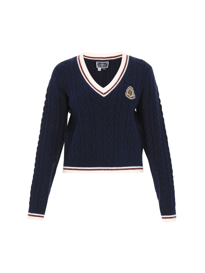 Женский свитер темно-синего, слегка грязно-белого, винно-красного цвета DreiMaster Maritim
Женский свитер темно-синего, слегка грязно-белого, винно-красного цвета DreiMaster Maritim