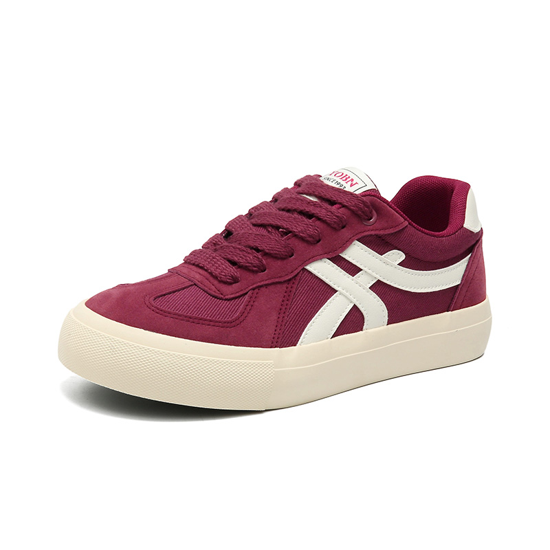 Кроссовки для скейтбординга с низким верхом, устойчивые к истиранию, для мужчин DIKENROK, Burgundy
Кроссовки для скейтбординга с низким верхом, устойчивые к истиранию, для мужчин DIKENROK, Burgundy