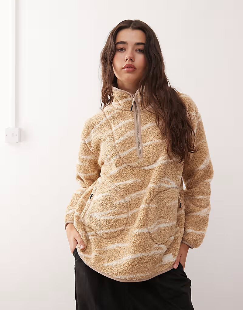 Женская флисовая кофта Frankie Borg с застежкой-молнией на половину длины бежевого цвета Regatta
Женская флисовая кофта Frankie Borg с застежкой-молнией на половину длины бежевого цвета Regatta