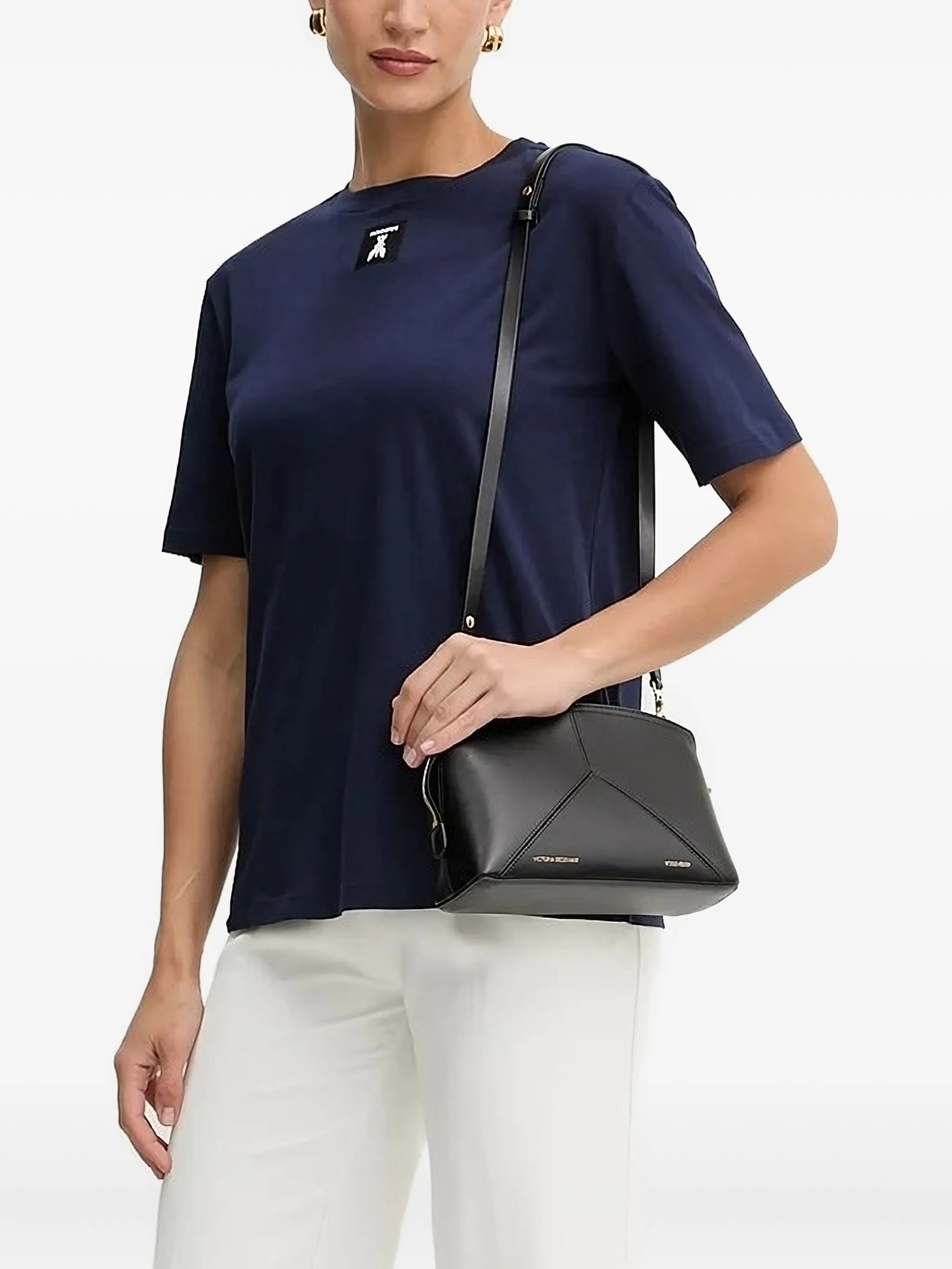 Футболка с нашивкой-логотипом Patrizia Pepe, синий
Футболка с нашивкой-логотипом Patrizia Pepe, синий