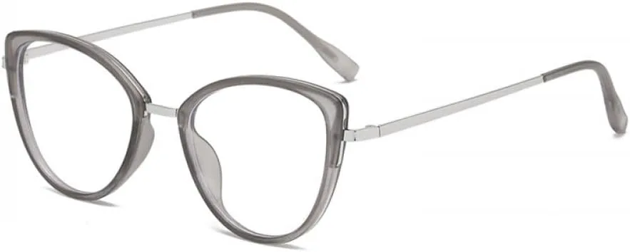 Женские солнцезащитные очки KaeDa в стиле ретро «кошачий глаз» с защитой от синего света и улучшенной чувствительностью, Gray Silver Frame Anti-blue Light C4
Женские солнцезащитные очки KaeDa в стиле ретро «кошачий глаз» с защитой от синего света и улучшенной чувствительностью, Gray Silver Frame Anti-blue Light C4