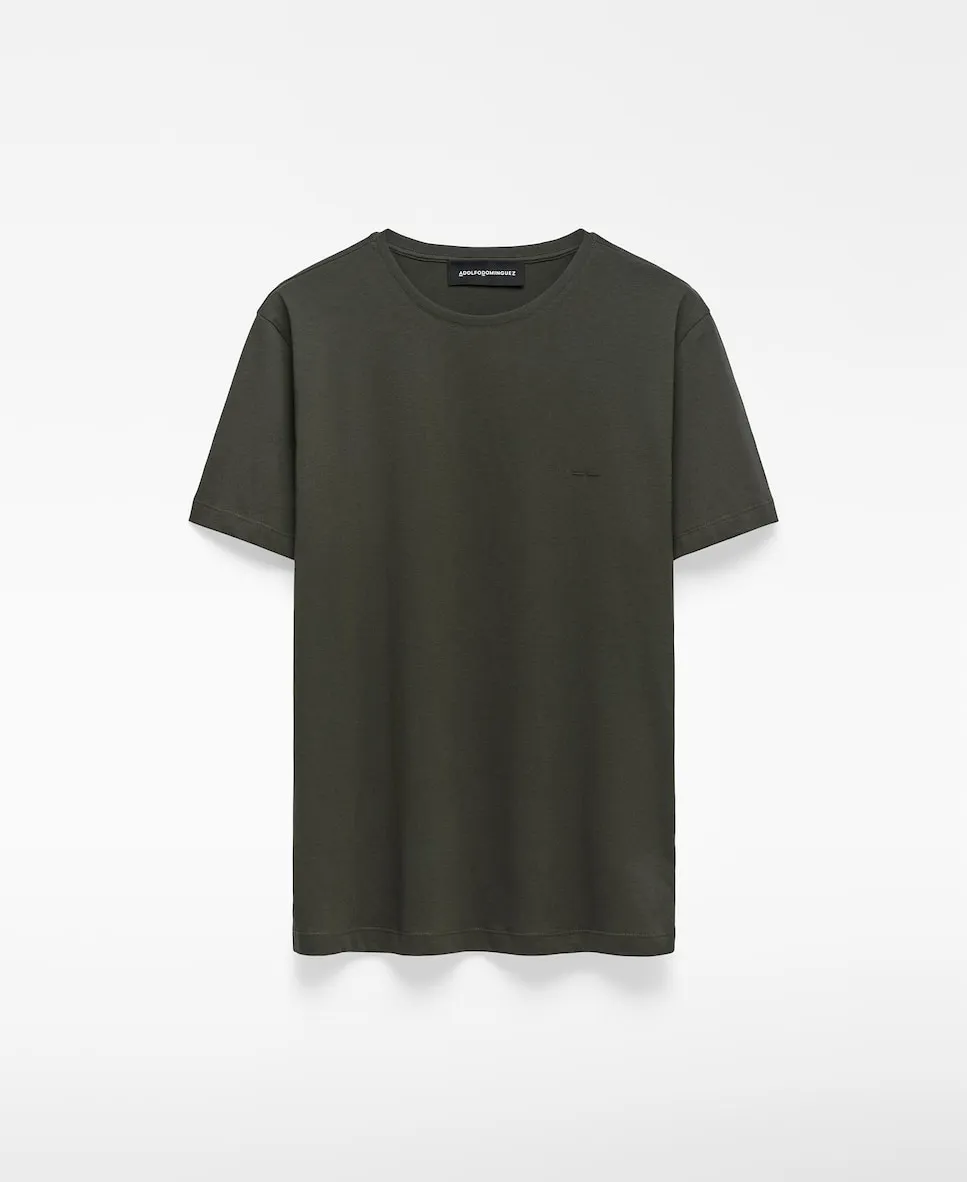 Мужская футболка классического кроя из хлопка Adolfo Dominguez, хаки
Мужская футболка классического кроя из хлопка Adolfo Dominguez, хаки