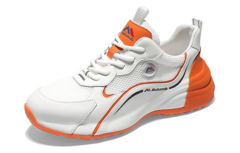 Скользоустойчивые и дышащие повседневные низкие кроссовки мужские бело-оранжевые Kolumb
Скользоустойчивые и дышащие повседневные низкие кроссовки мужские бело-оранжевые Kolumb