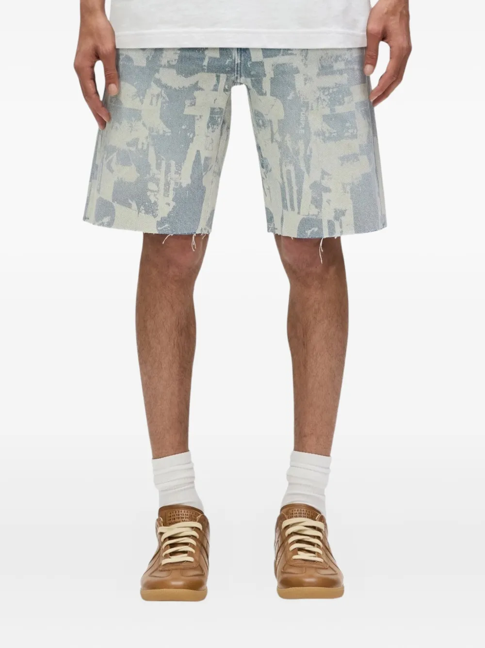 Джинсовые шорты с эффектом окраски Purple Brand, синий
Джинсовые шорты с эффектом окраски Purple Brand, синий