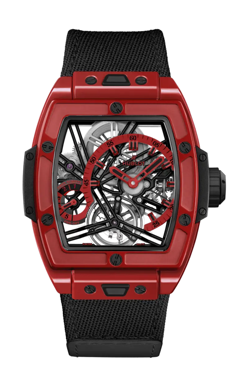Spirit of big bang tourbillon с 5-дневным запасом хода red magic 42 мм - лимитированная серия - 645.cf.8513.nr HUBLOT
Spirit of big bang tourbillon с 5-дневным запасом хода red magic 42 мм - лимитированная серия - 645.cf.8513.nr HUBLOT