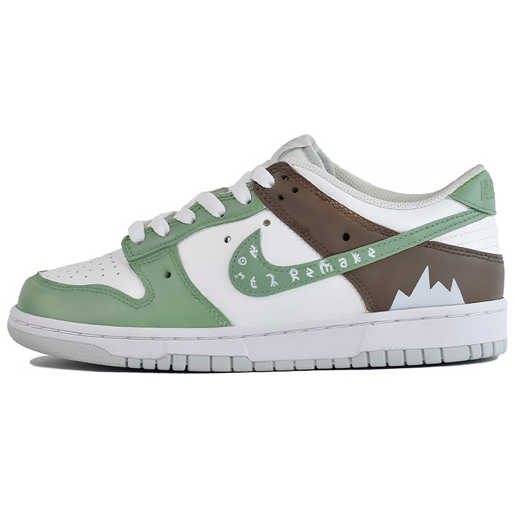 Детские скейтерские кроссовки Dunk Grade School Nike, зеленый 
Детские скейтерские кроссовки Dunk Grade School Nike, зеленый