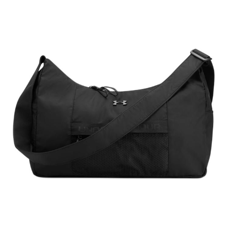 Полиамидная дорожная сумка женская черная Under Armour 
Полиамидная дорожная сумка женская черная Under Armour