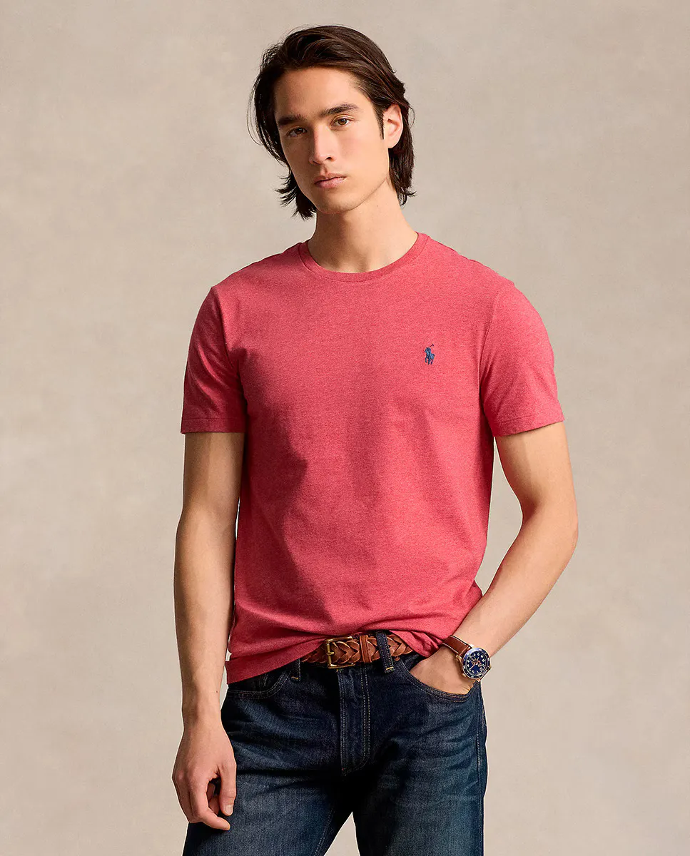 Хлопковая мужская футболка с коротким рукавом Polo Ralph Lauren, коралловый/красный
Хлопковая мужская футболка с коротким рукавом Polo Ralph Lauren, коралловый/красный