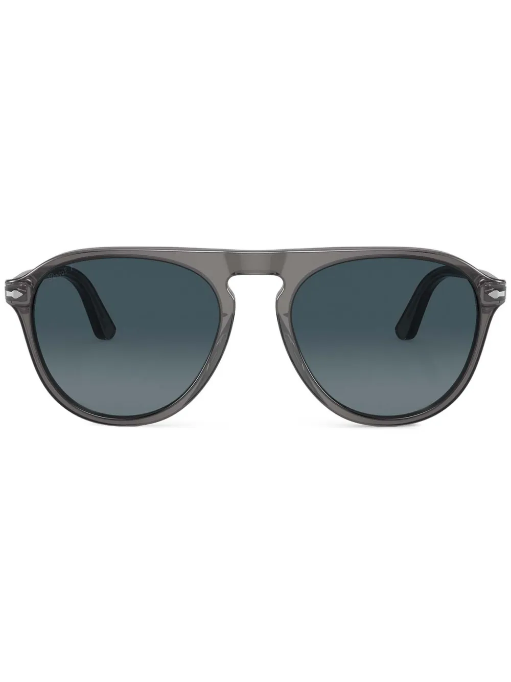 Солнцезащитные очки в круглой оправе Persol, серый
Солнцезащитные очки в круглой оправе Persol, серый