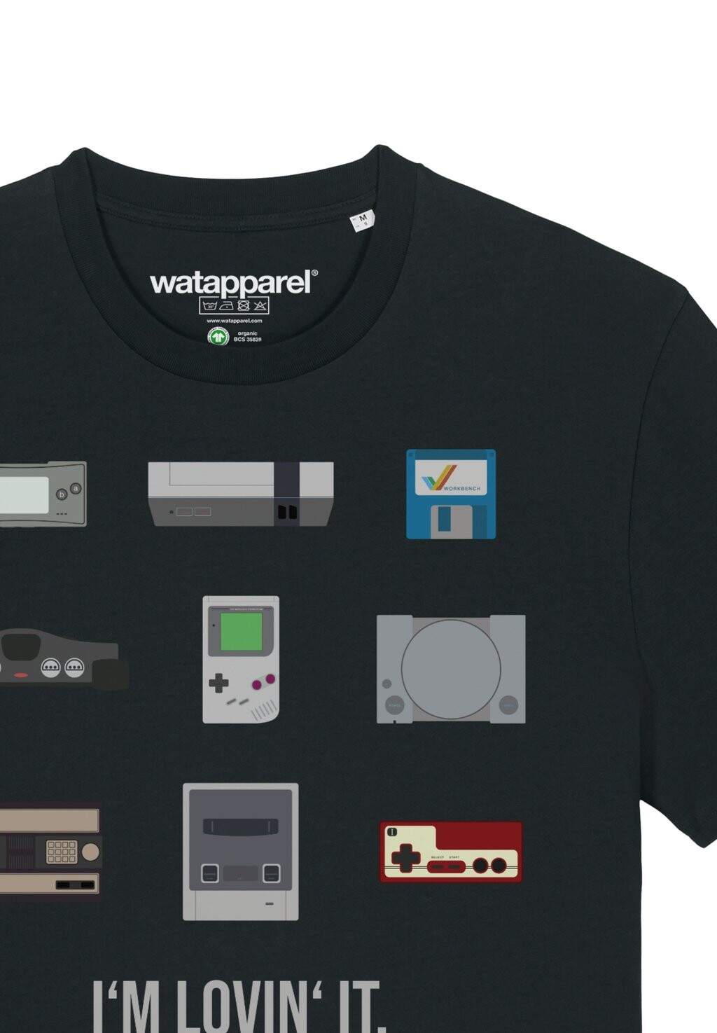 Принт на футболке VIDEOGAMES watapparel, черный
Принт на футболке VIDEOGAMES watapparel, черный