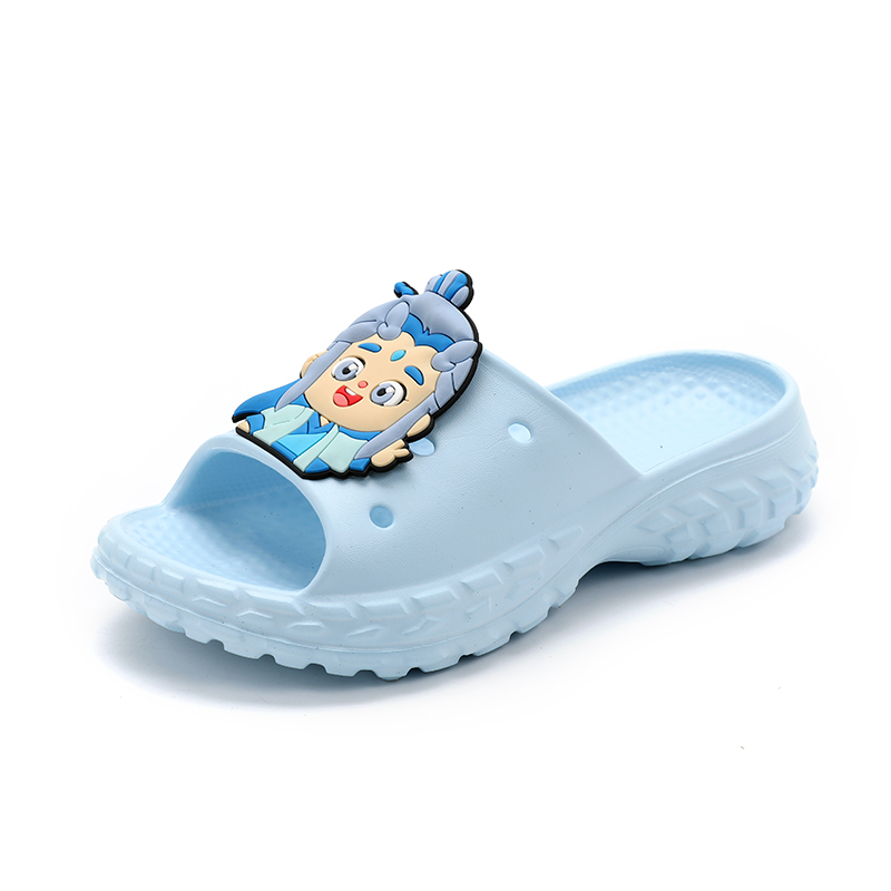 Детские тапочки с легкой амортизацией, нескользящие, детские FCMM, синий