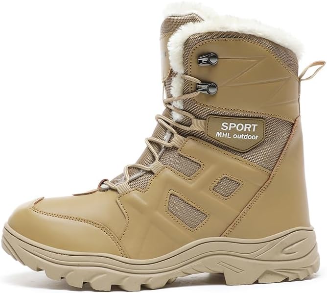 Мужские водонепроницаемые зимние ботинки с утеплителем из меха, легкие, противоскользящие, для активного отдыха и работы Qacksv, хаки
Мужские водонепроницаемые зимние ботинки с утеплителем из меха, легкие, противоскользящие, для активного отдыха и работы Qacksv, хаки