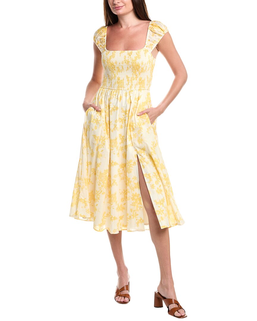 Хлопковое миди-платье Hutch Malone, желтый
Хлопковое миди-платье Hutch Malone, желтый
