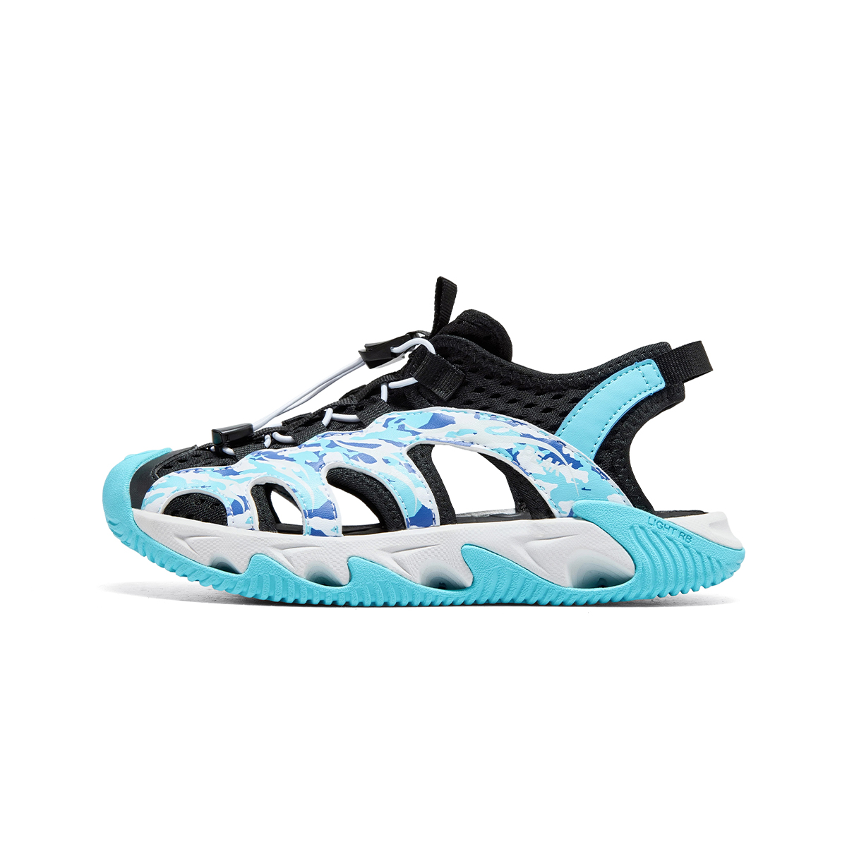 Сандалии детские подростковые с противоскользящей амортизацией, износостойкие, дышащие, легкие PEAK, черный/синий
Сандалии детские подростковые с противоскользящей амортизацией, износостойкие, дышащие, легкие PEAK, черный/синий