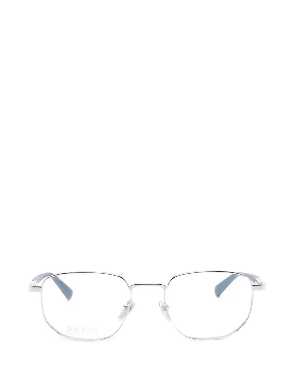 Очки в квадратной оправе Gucci, серебряный
Очки в квадратной оправе Gucci, серебряный