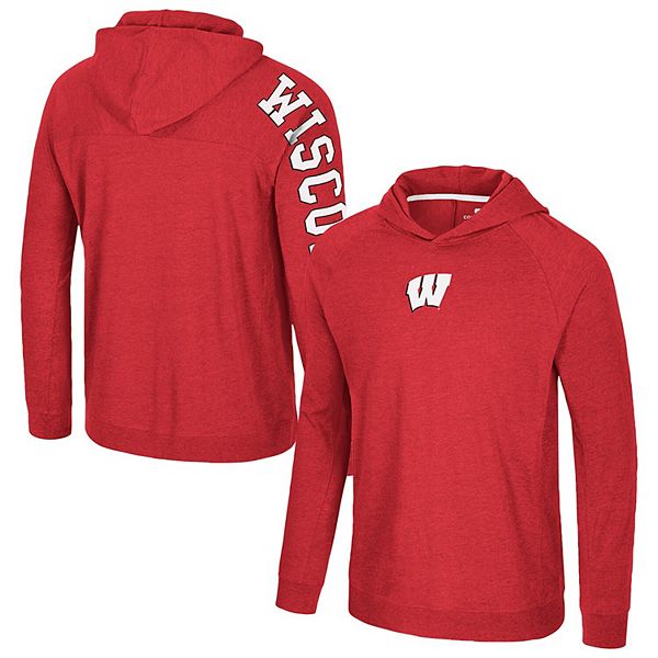 Мужская красная футболка с длинным рукавом и капюшоном wisconsin badgers back in business Colosseum
Мужская красная футболка с длинным рукавом и капюшоном wisconsin badgers back in business Colosseum
