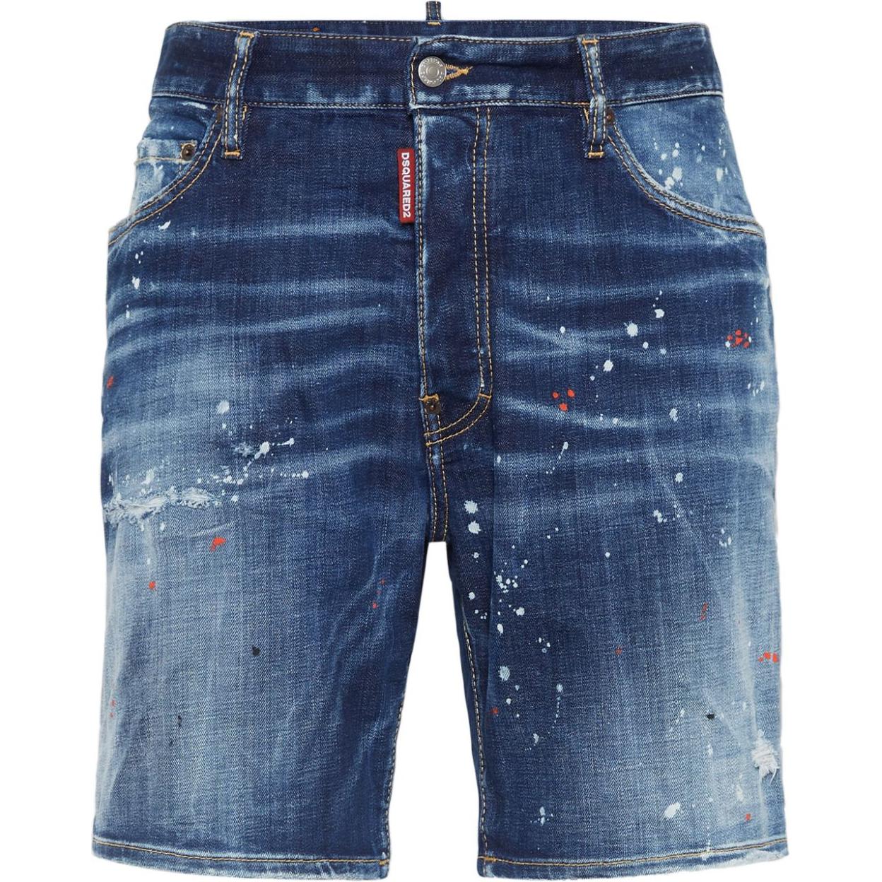 Dsquared 2 Шорты Dsquared2 Medium Easy Wash Distressed Marine Shorts, средней плотности с эффектом потертости
Dsquared 2 Шорты Dsquared2 Medium Easy Wash Distressed Marine Shorts, средней плотности с эффектом потертости