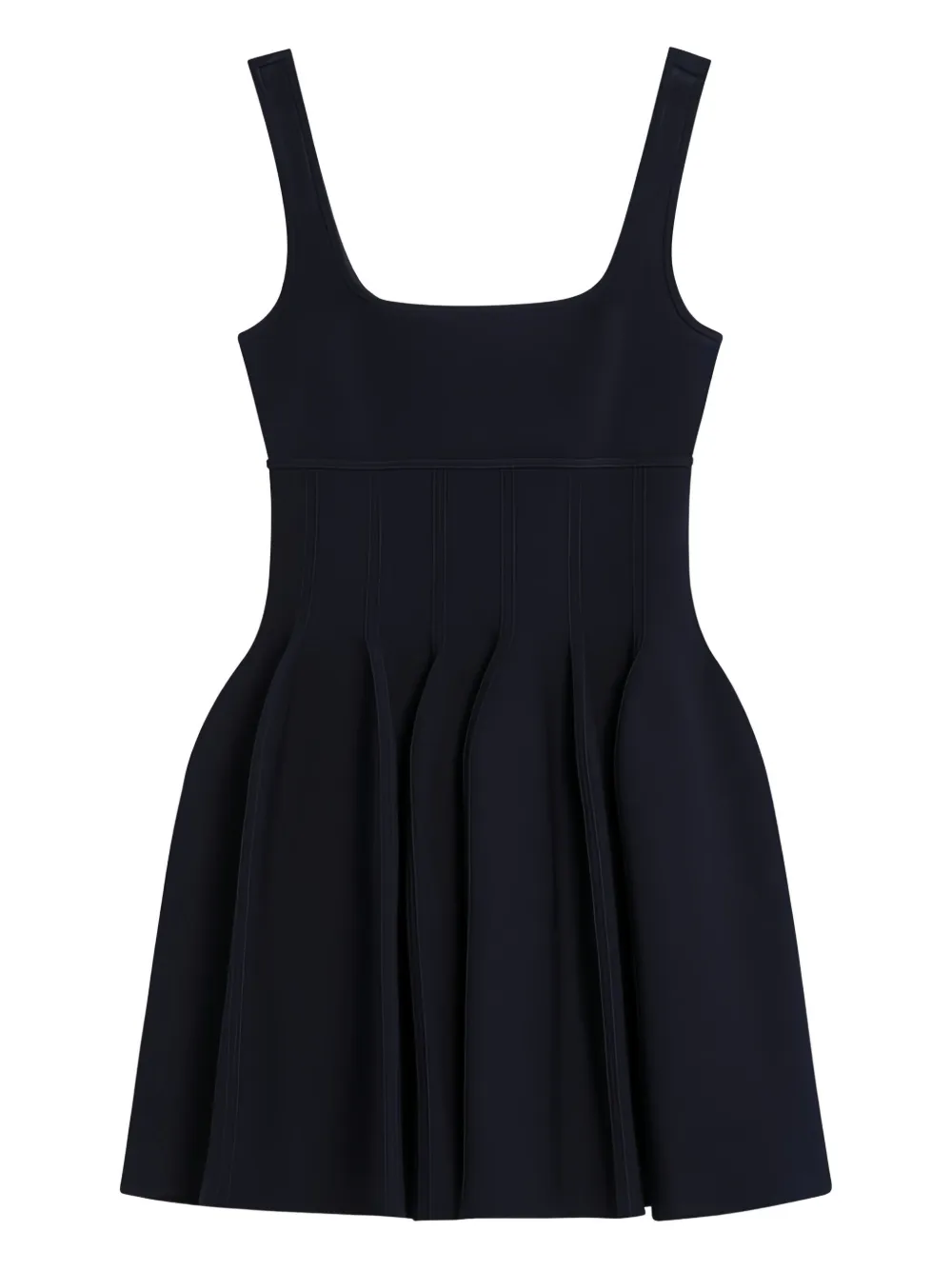 Платье с квадратным вырезом и складками Simkhai, черный
Платье с квадратным вырезом и складками Simkhai, черный