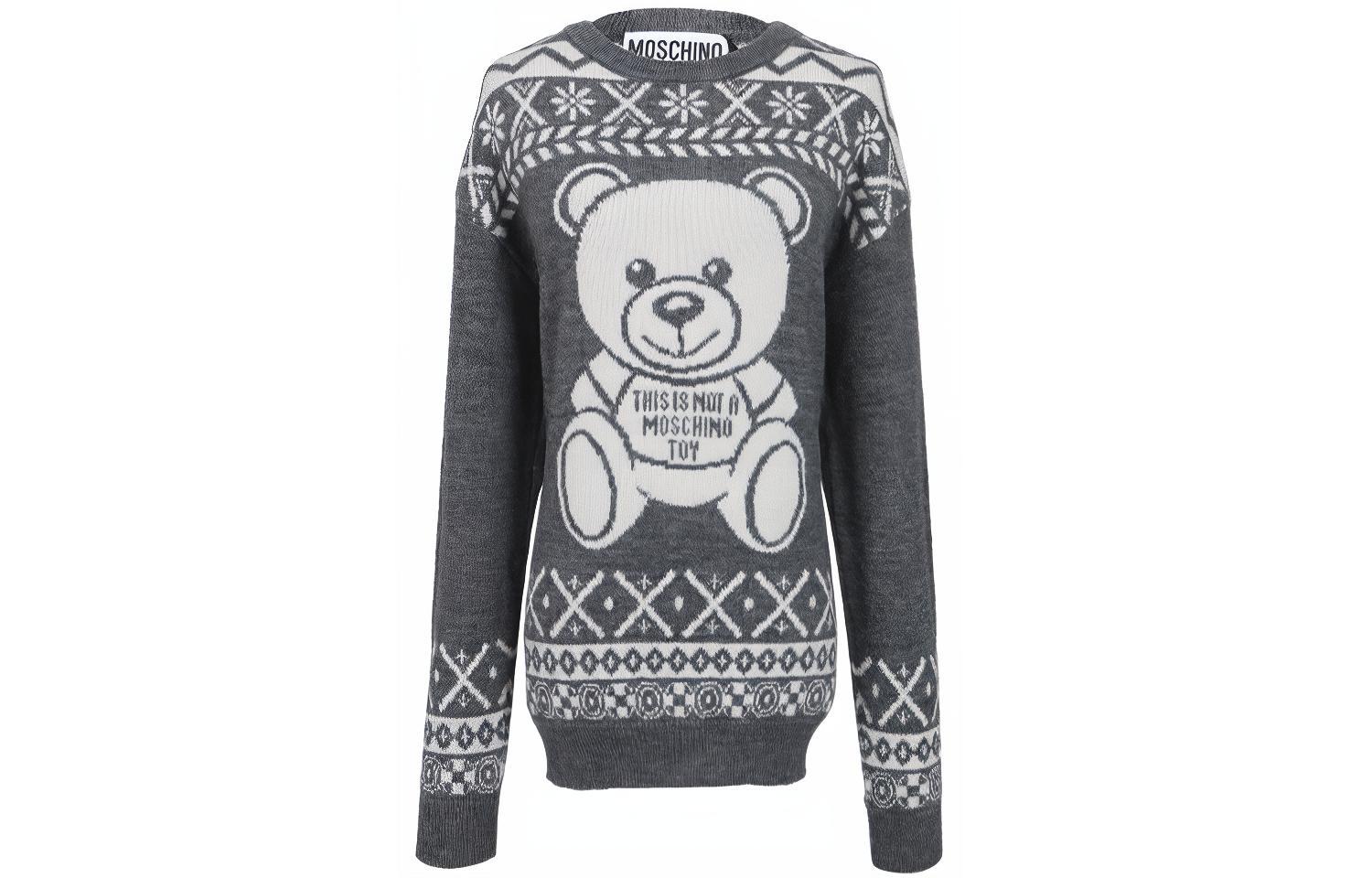 MOSCHINO Свитер женский серый
MOSCHINO Свитер женский серый