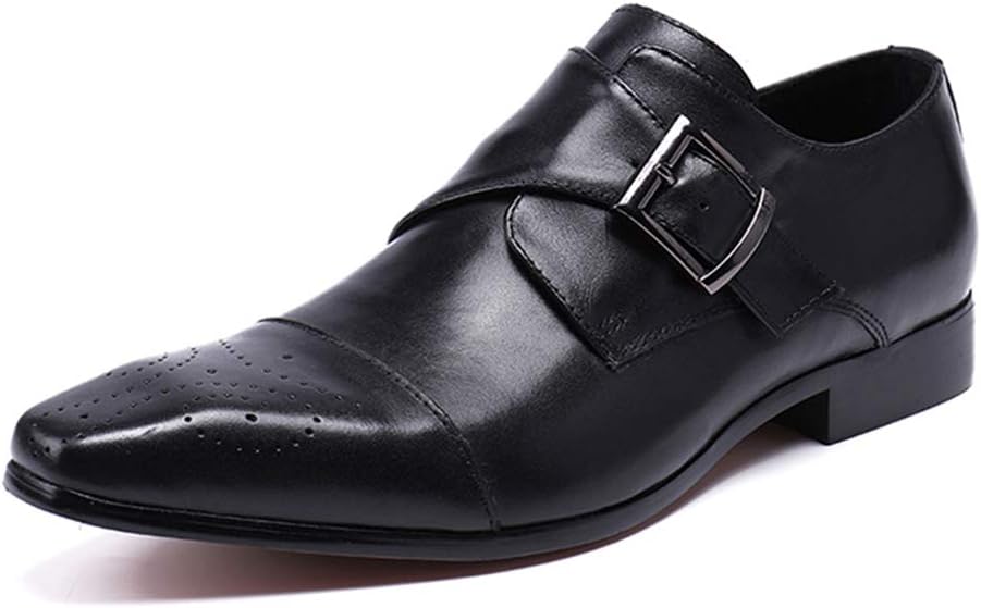Мужские монашеские туфли, туфли для банкета и свадьбы с пряжкой, деловые кожаные туфли из коровьей кожи, черные - 45/UK 10.5/US 11 Monk
Мужские монашеские туфли, туфли для банкета и свадьбы с пряжкой, деловые кожаные туфли из коровьей кожи, черные - 45/UK 10.5/US 11 Monk