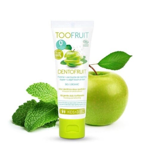 ЗУБНАЯ ПАСТА ДЛЯ ДЕТЕЙ, БЕЗ ФТОРИДА, ОРГАНИЧЕСКАЯ 60 г - TOFRUIT, TOOFRUIT PARIS
ЗУБНАЯ ПАСТА ДЛЯ ДЕТЕЙ, БЕЗ ФТОРИДА, ОРГАНИЧЕСКАЯ 60 г - TOFRUIT, TOOFRUIT PARIS