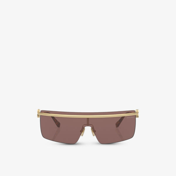 Солнцезащитные очки mu 50zs в металлической неправильной оправе Miu Miu, желтый
Солнцезащитные очки mu 50zs в металлической неправильной оправе Miu Miu, желтый