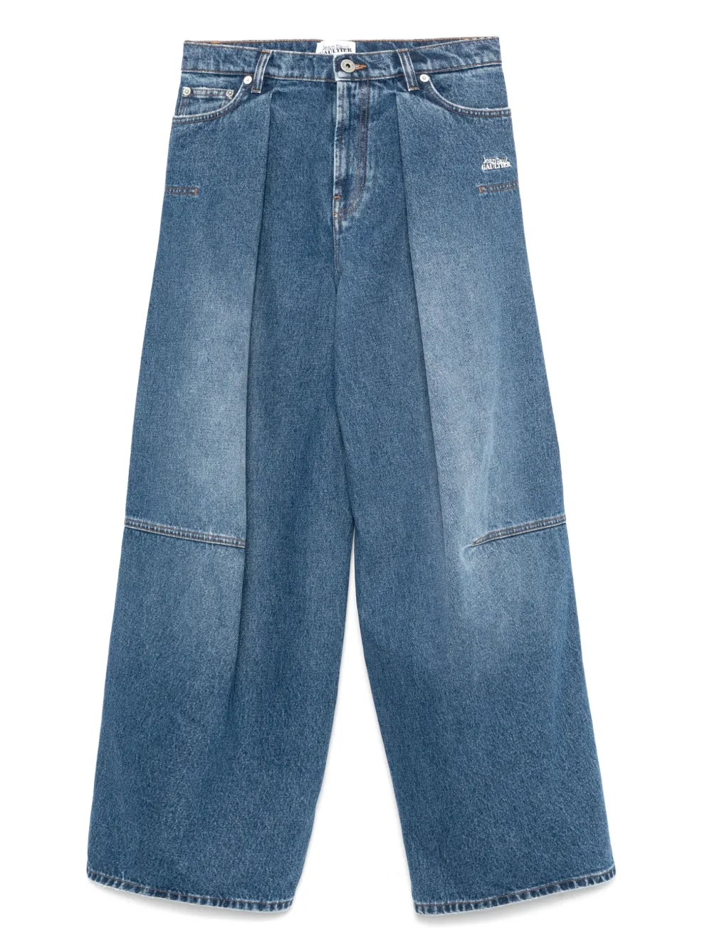 Джинсы с вышитым логотипом Jean Paul Gaultier, синий
Джинсы с вышитым логотипом Jean Paul Gaultier, синий